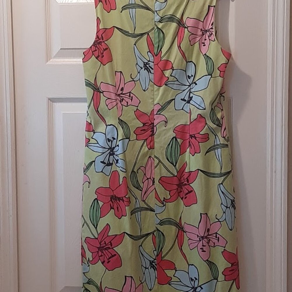 LizGolf Liz Claiborne Sleeveless Floral Dress Size - 12